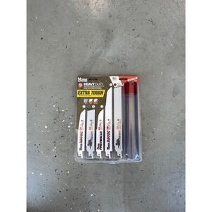 Morse Heavy Duty Reciprocating Saw Blade Kit 12 Pc BI Metal Blades For Cutting